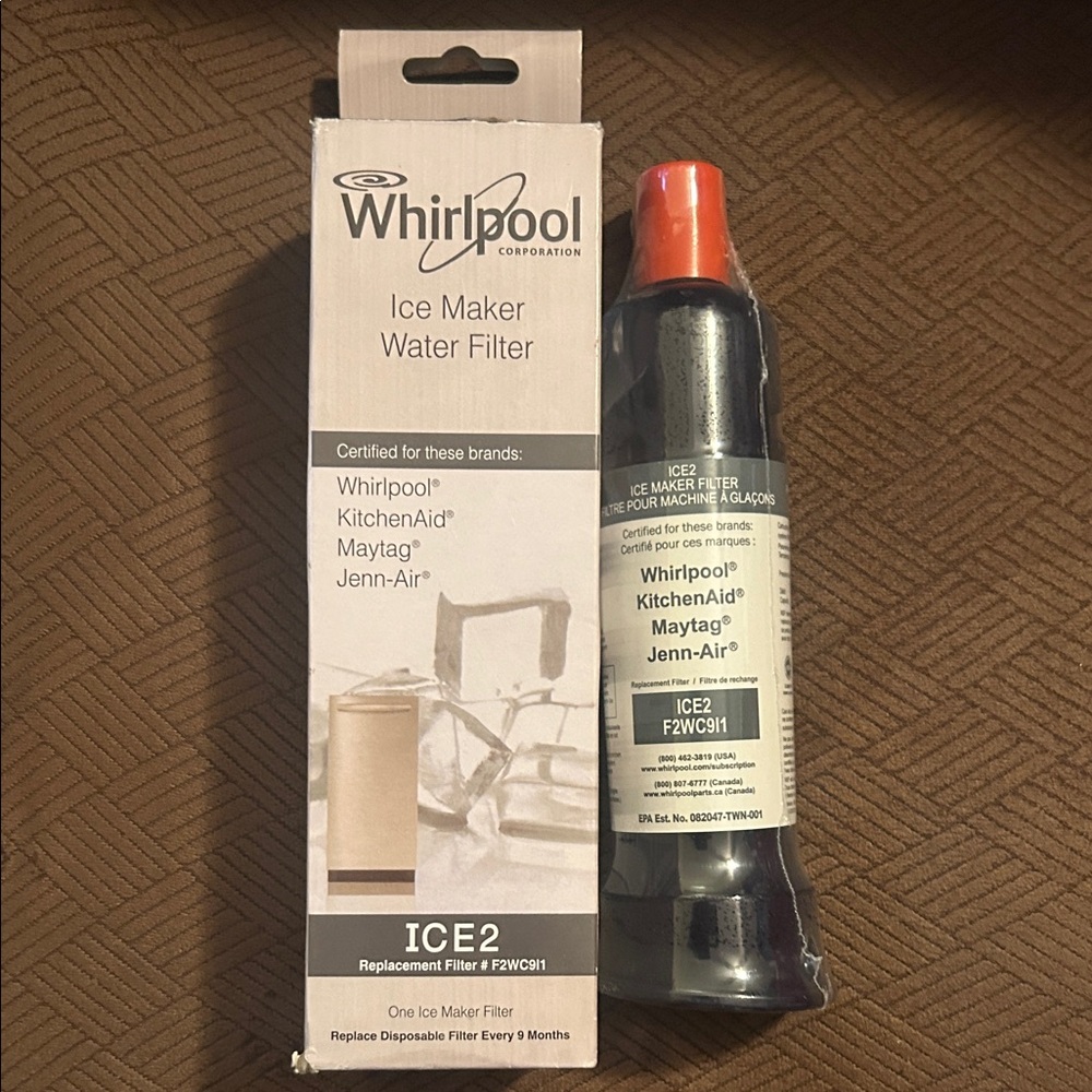 Whirlpool Ice Maker Water Filter ICE2 F2WC911